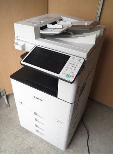 Canon iR-ADV C3520FⅢ★カラー複合機★4段カセット★コピー・FAX・プリンタ・無線LAN★お困りごと解決ガイドCDロム未使用ブラックトナー付