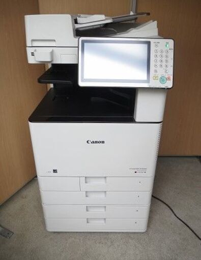 Canon iR-ADV C3520FⅢ★カラー複合機★4段カセット★コピー・FAX・プリンタ・無線LAN★お困りごと解決ガイドCDロ