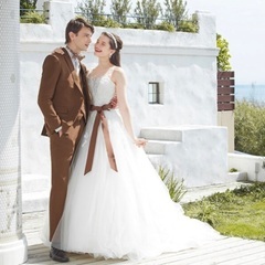 ※値下げ中※結婚式/ワタベウェディング/ネクタイ&チーフの画像