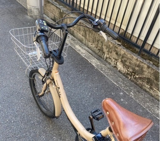 YAMAHA パスバビー　電動自転車　管0829