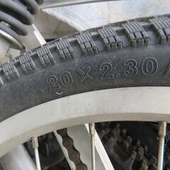 20インチ　折りたたみ自転車上げます。の画像