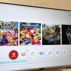 ニンテンドースイッチ本体＋コントローラー＋充電グリップの画像