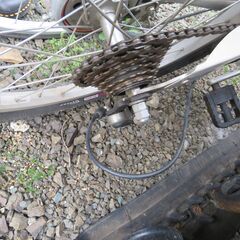 20インチ　折りたたみ自転車上げます。の画像