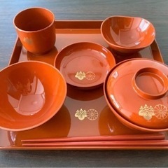 お食い初め　食器　明治神宮
