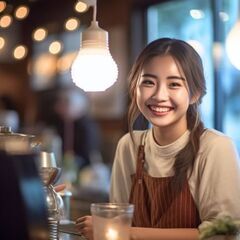 【日払い・週払いOK】＜未経験者歓迎！扶養範囲内・平日のみ相談可＞オシャレなカフェのフロアスタッフ☆≪3161≫の画像