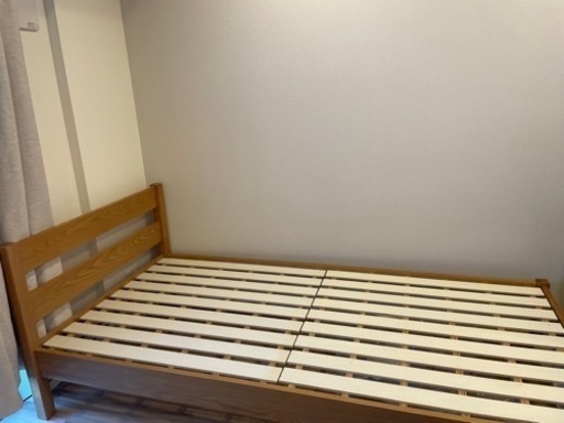無印良品 ベッド オーク材 シングル 現行品