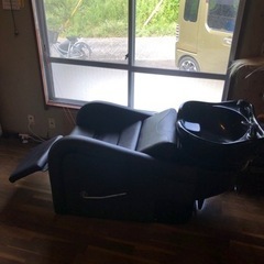 シャンプーユニット　チェア中古　美品