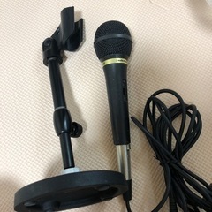 マイクセット　マイク中古とミニスタンド中古の画像