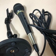 マイクセット　マイク中古とミニスタンド中古の画像