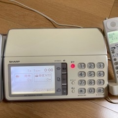 シャープ　電話機 子機付き