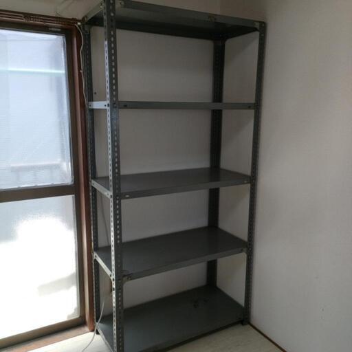 スチールラック 棚 40×87.5   5枚\n四隅の棒 180\n\n