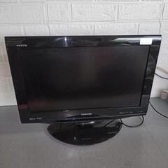 液晶テレビ 19インチ TOSHIBA REGZA 11年製 ブラック