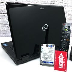 美品★地デジ★17.3型FHD液晶★メモリ16GB/新品SSD1.0TB+HDD1.0TB/最強Core i7-3.1G【富士通 NH77/ED】最新Win11/MS Office2021★長期保証（管理：08291122）の画像