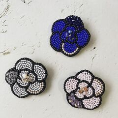 【古民家むく】ビーズ刺繍ワークショップ