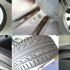 メルセデスベンツ AMG 19インチホイール AM022 8.5J 9.5J ET43 PCD112 タイヤ付き 4本セット 中古 苫小牧西店の画像