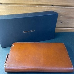 MILAGRO 長財布　ファスナー
