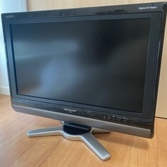 AQUOS 液晶カラーテレビ　20インチ