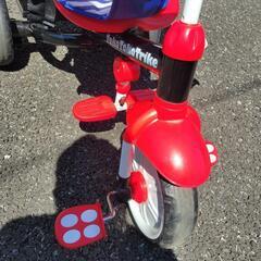 三輪車　日除け付き　の画像