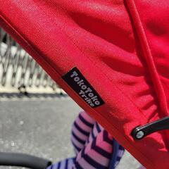 三輪車　日除け付き　の画像