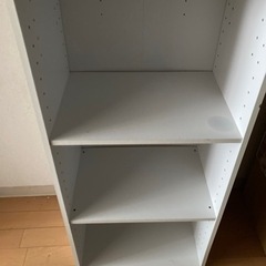 白のカラーボックス