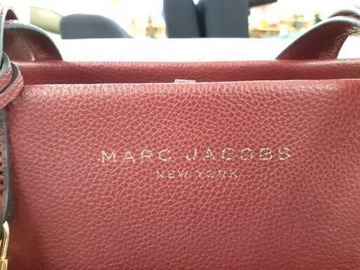 美品 マークジェイコブス トートバッグ H049L03FA22 605 ポメグラネイト MARC JACOBS レザー 革 ミニトート