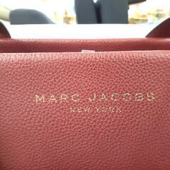 美品 マークジェイコブス トートバッグ H049L03FA22 605 ポメグラネイト MARC JACOBS レザー 革 ミニトート 2way 札幌市 厚別店の画像