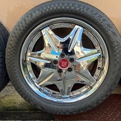 WORK 20インチ　PCD108   8J アルミの画像