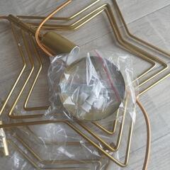 黄金の星の照明の画像