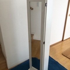 【ユーズド】鏡付き縦型CDラック