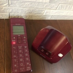 シャープ デジタルコードレス電話機 JD-S07CL-Rの画像