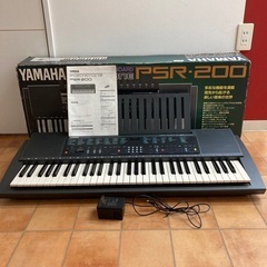 キーボード 美品 動作確認済み YAMAHA PSR-200 ヤ...