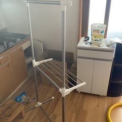 値下げしました　室内物干しの画像