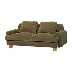 【大幅値下げ】unico 2.5人掛けソファ グレイグ コーデュロイソファ 直接引取り限定】unico 2.5人掛けソファ グレイグ コーデュロイソファ