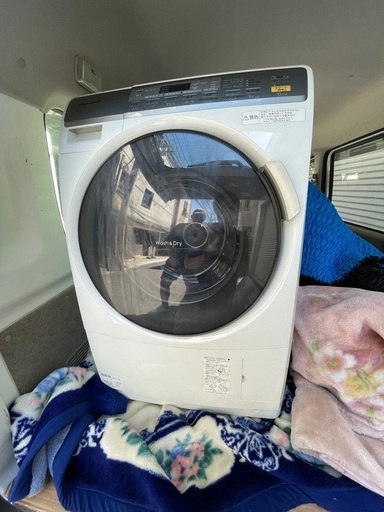 【受渡先決まりました】Panasonicドラム式電気洗濯機譲ります