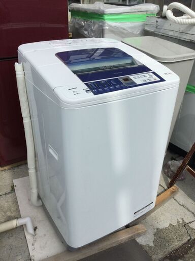 日立/HITACHI 全自動電気洗濯機 BEAT WASH/ビートウォッシュ 8.0kg 2013年製 BW-8PV