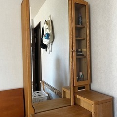 【美品】ニトリ姿見ドレッサーの画像