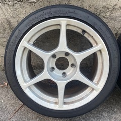 P1レーシング 16インチ 7.5J＋12 5H PCD114.3（値下げ）の画像