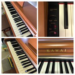 (売約済み)KAWAI カワイ DIGITAL PIANO CN23C 電子ピアノ デジタルピアノ 88鍵盤 ブラウン 2010年の画像