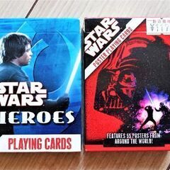 【新品・未開封】スター・ウォーズ ピクチャートランプ ２種セット...