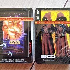 【新品・未開封】スター・ウォーズ ピクチャートランプ ２種セット【コレクターズアイテム】の画像