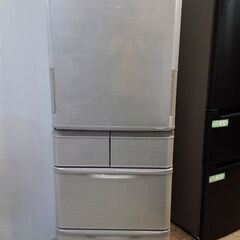 ?安心の除菌洗浄済?シャープ　プラズマクラスター　412L　4ドア冷蔵庫　SJ-W412E-S 保証有り【愛千143】