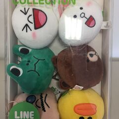 ♪【あげます！0円】LINE FRIENDS ライン バブル人形セット HEAD PLUSH DOLL (NF230829) Zi-1143の画像