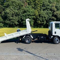 【I-0017】いすゞ　エルフ　NPR75N　ダンプ　ローダーダンプ　セルフダンプ　H21年式　最大積載量3650kgの画像