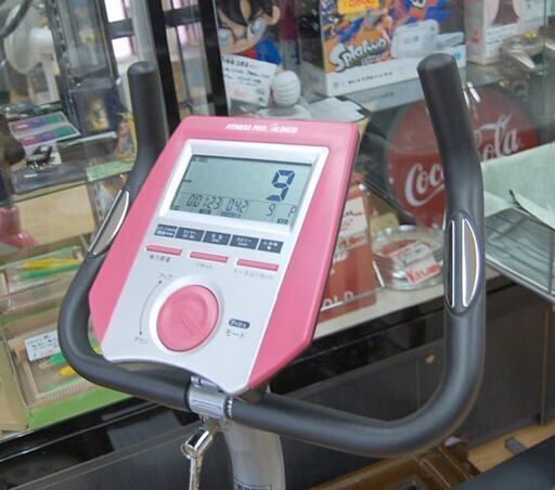 ALINCO エアロバイク AFB5212 ピンク系 動作確認済み フィットネス
