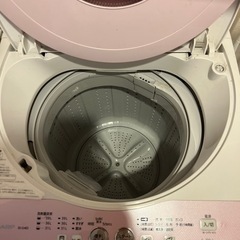 SHARP洗濯機（2015）の画像