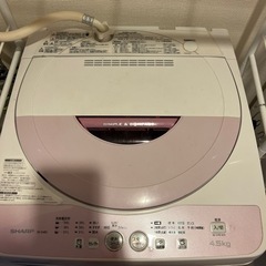 SHARP洗濯機（2015）の画像