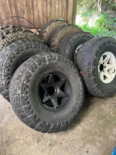ランクルタイヤホイールセット　315/75/16