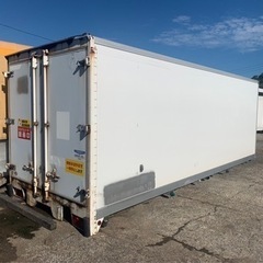 No.811 保冷バン 4ｔ 車  アルミ 箱 バイク 倉庫 トラック コンテナ 米 保管庫 物置 DIYの画像