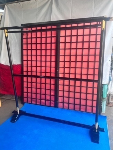 衣桁　着物ハンガー　中古　木工工芸品