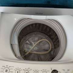 ハイアール 5.5kg 全自動洗濯機 ホワイトHaier JW-C55A-Wの画像